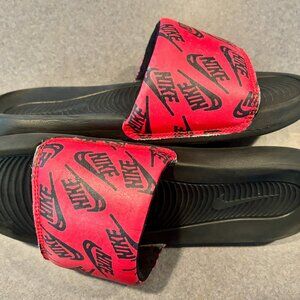~~Nike Men's 6 Victori One Slides Black/Red CN9678-601  SMOKE/PET FREE HOME!